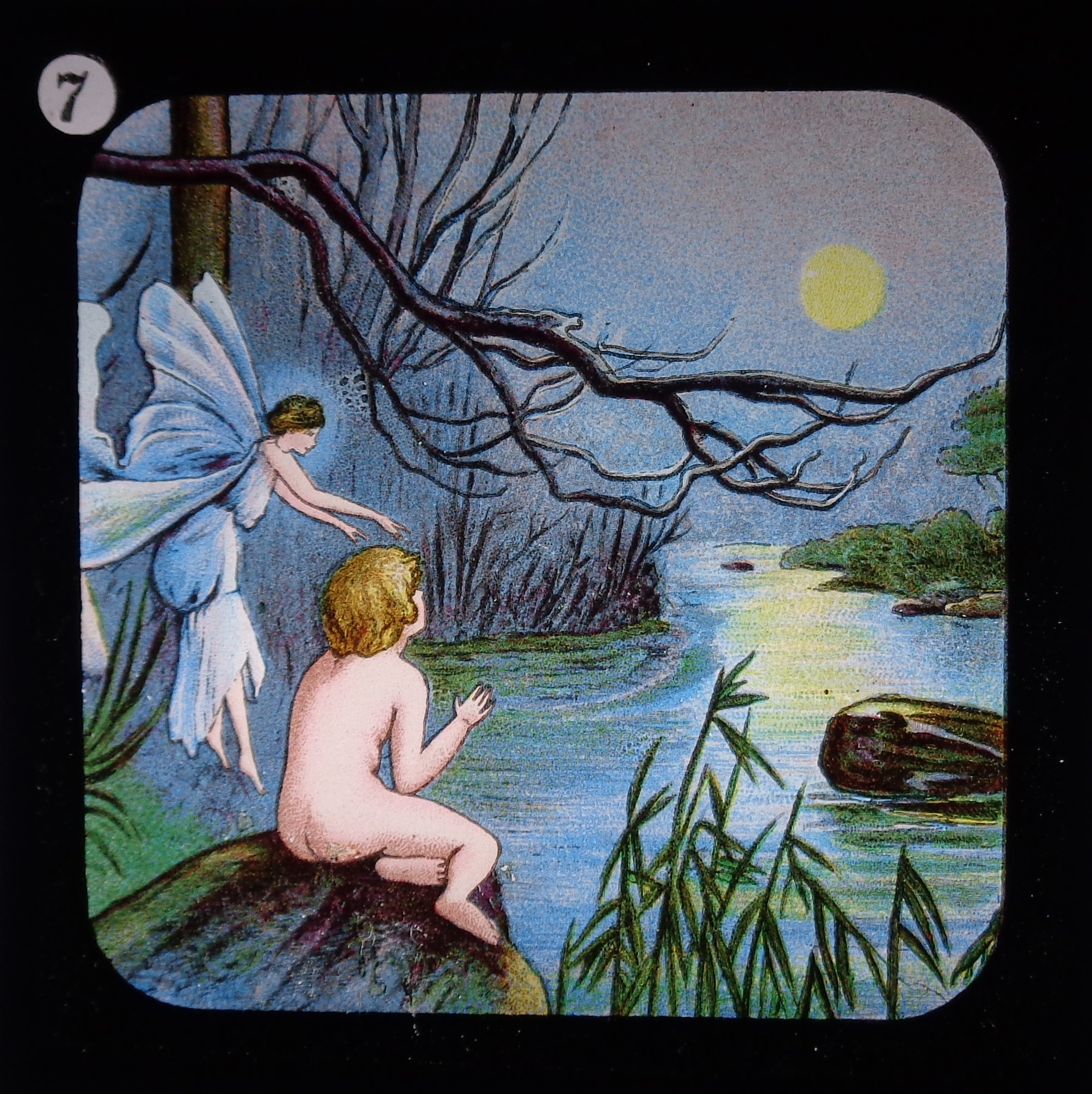 magic lantern slide