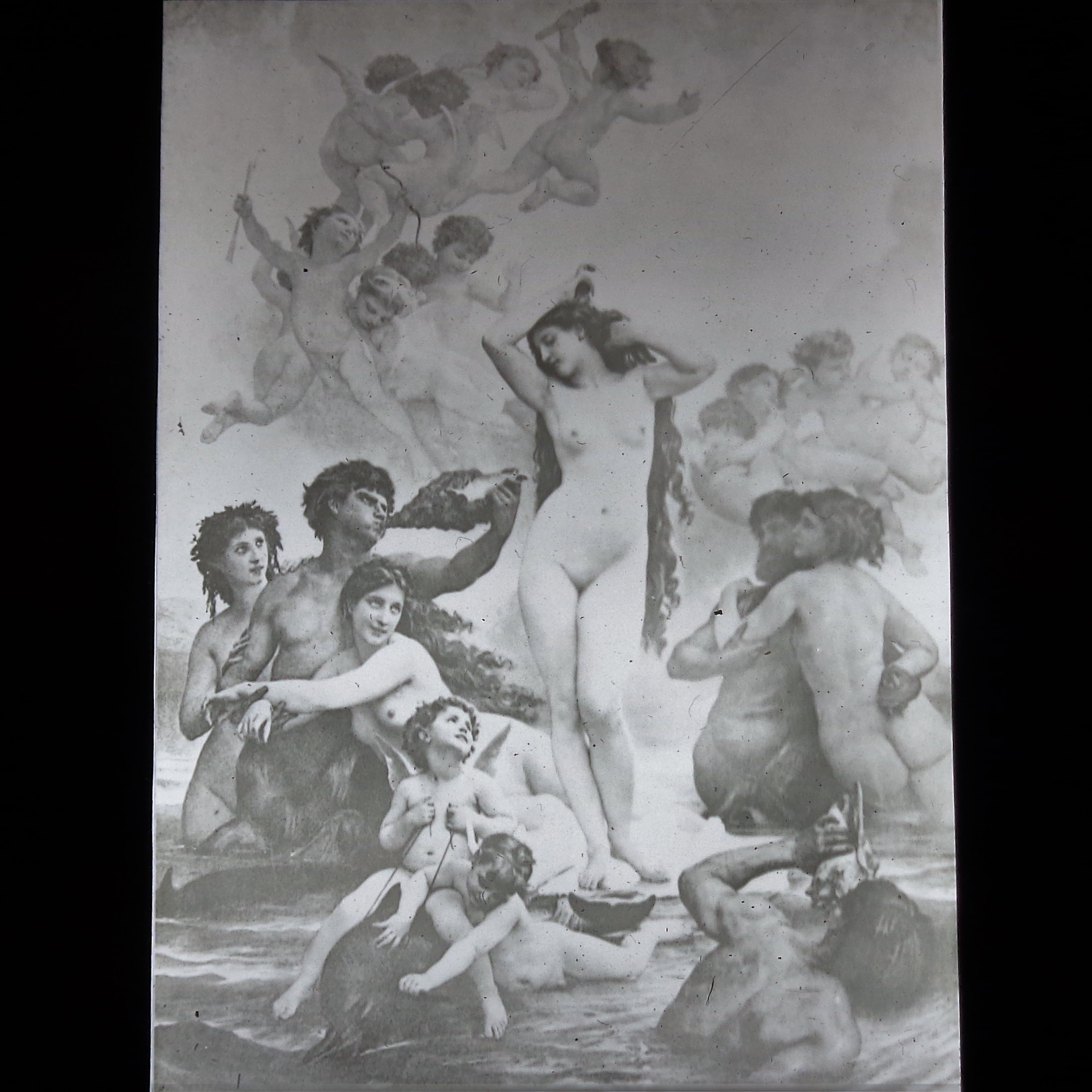erotic magic lantern slide