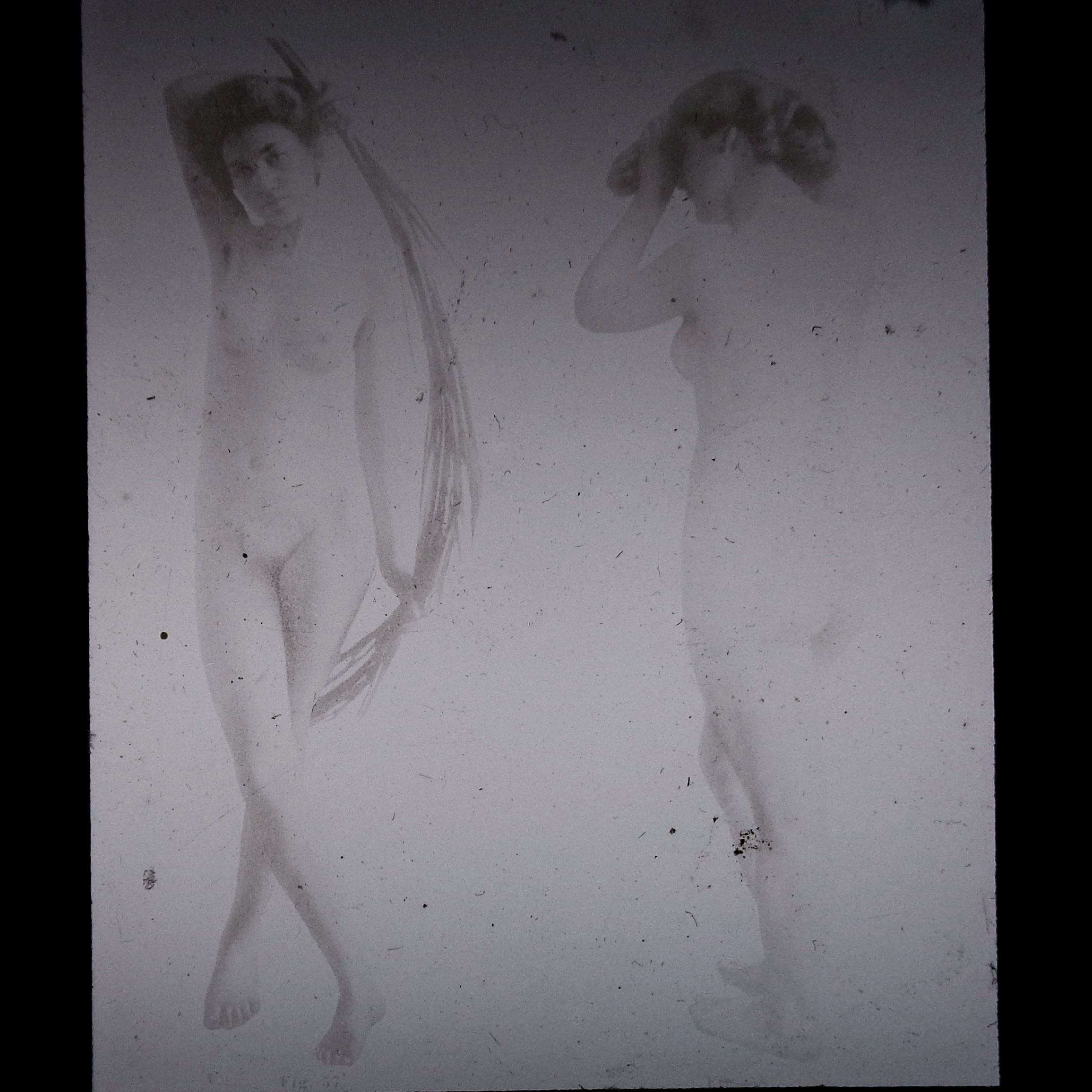 erotic magic lantern slide