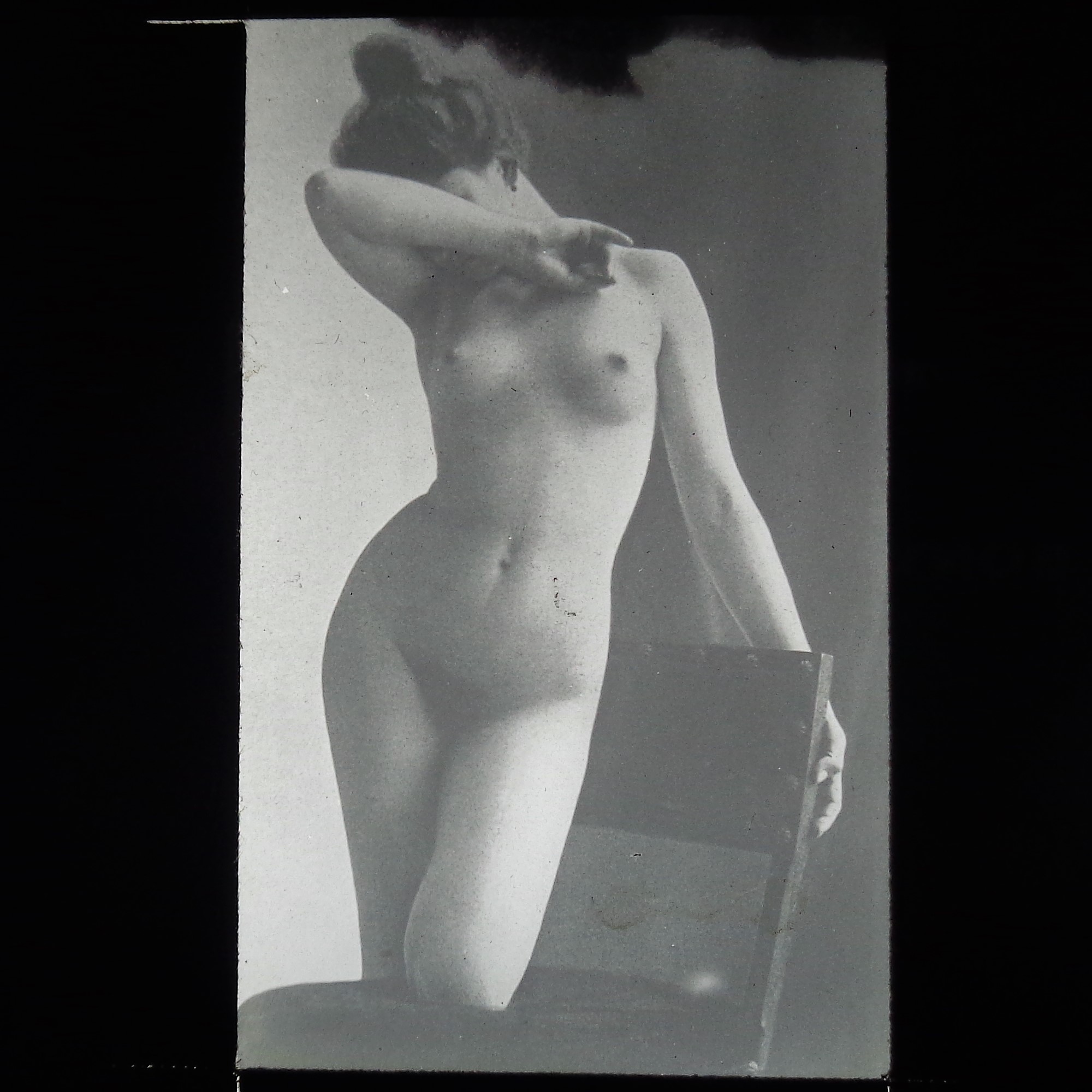 erotic magic lantern slide