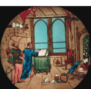 Faust and Mephistopheles dissolving view