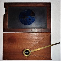 swan magic lantern slide