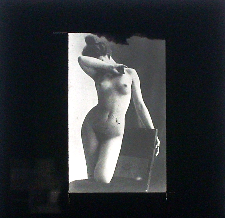 erotic magic lantern slide